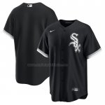 Camiseta Beisbol Hombre Chicago White Sox Alterno Replica Negro Camiseta Beisbol Hombre Chicago White Sox Alterno Replica Negro