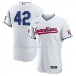 Camiseta Beisbol Hombre Cleveland Guardians Jackie Robinson Autentico Blanco