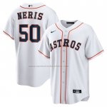 Camiseta Beisbol Hombre Houston Astros Hector Neris Primera Replica Blanco Camiseta Beisbol Hombre Houston Astros Hector Neris Primera Replica Blanco