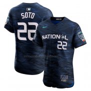 Camiseta Beisbol Hombre Juan Soto All Star 2023 Vapor Premier Elite Azul