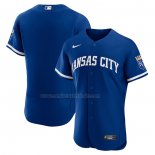 Camiseta Beisbol Hombre Kansas City Royals 2022 Alterno Autentico Azul2