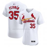 Camiseta Beisbol Hombre St. Louis Cardinals Cooperstown Collection V-Neck Blanco