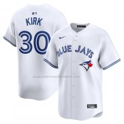 Camiseta Beisbol Hombre Toronto Blue Jays Alejandro Kirk Primera Limited Blanco