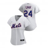 Camiseta Beisbol Mujer New York Mets Robinson Cano Replica Primera 2020 Blanco