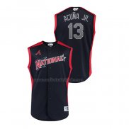 Camiseta Beisbol Nino All Star 2019 Atlanta Braves Acuna Jr. Player National League Ronald Azul