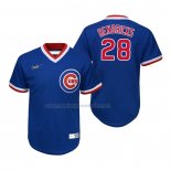 Camiseta Beisbol Nino Chicago Cubs Kyle Hendricks Cooperstown Collection Road Azul