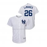 Camiseta Beisbol Nino New York Yankees Dj Lemahieu Cool Base Blanco