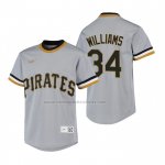 Camiseta Beisbol Nino Pittsburgh Pirates Trevor Williams Cooperstown Collection Road Gris Camiseta Beisbol Nino Pittsburgh Pirates Trevor Williams Cooperstown Collection Road Gris