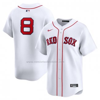 Camiseta Beisbol Hombre Boston Red Sox Carl Yastrzemski Primera Limited Blanco