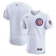 Camiseta Beisbol Hombre Chicago Cubs Primera Elite Blanco