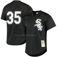 Camiseta Beisbol Hombre Chicago White Sox Frank Thomas Mitchell & Ness Cooperstown Mesh Batting Practice Negro