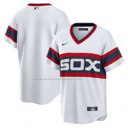 Camiseta Beisbol Hombre Chicago White Sox Primera Cooperstown Collection Replica Blanco