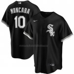 Camiseta Beisbol Hombre Chicago White Sox Yoan Moncada Alterno Replica Negro Camiseta Beisbol Hombre Chicago White Sox Yoan Moncada Alterno Replica Negro
