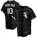 Camiseta Beisbol Hombre Chicago White Sox Yoan Moncada Alterno Replica Negro