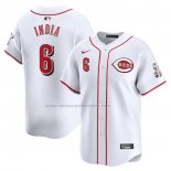 Camiseta Beisbol Hombre Cincinnati Reds Jonathan India Primera Limited Blanco