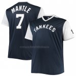 Camiseta Beisbol Hombre New York Yankees Mickey Mantle Cooperstown Collection Replica Azul Camiseta Beisbol Hombre New York Yankees Mickey Mantle Cooperstown Collection Replica Azul