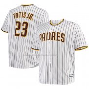 Camiseta Beisbol Hombre San Diego Padres Fernando Tatis Jr. Road Autentico Marron