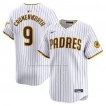 Camiseta Beisbol Hombre San Diego Padres Jake Cronenworth Primera Limited Blanco