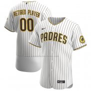 Camiseta Beisbol Hombre San Diego Padres Pick-A-Player Retired Roster Primera Autentico Blanco