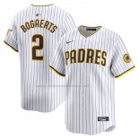 Camiseta Beisbol Hombre San Diego Padres Xander Bogaerts Primera Limited Blanco