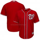 Camiseta Beisbol Hombre Washington Nationals Majestic Scarlet Alterno Cool Base Rojo