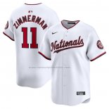 Camiseta Beisbol Hombre Washington Nationals Ryan Zimmerman Primera Limited Blanco