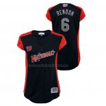 Camiseta Beisbol Mujer All Star 2019 Washington Nationals Anthony Rendon Workout National League Azul