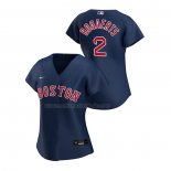 Camiseta Beisbol Mujer Boston Red Sox Xander Bogaerts Replica Alterno 2020 Azul