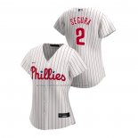 Camiseta Beisbol Mujer Philadelphia Phillies Jean Segura Replica Primera 2020 Blanco