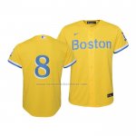 Camiseta Beisbol Nino Boston Red Sox Carl Yastrzemski 2021 City Connect Replica Oro