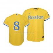 Camiseta Beisbol Nino Boston Red Sox Carl Yastrzemski 2021 City Connect Replica Oro