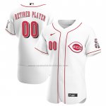 Camiseta Beisbol Hombre Cincinnati Reds Pick-A-Player Retired Roster Primera Autentico Blanco Camiseta Beisbol Hombre Cincinnati Reds Pick-A-Player Retired Roster Primera Autentico Blanco