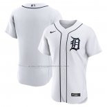 Camiseta Beisbol Hombre Detroit Tigers Primera Autentico Blanco