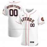 Camiseta Beisbol Hombre Houston Astros Pick-A-Player Retired Roster Primera Autentico Blanco
