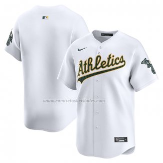 Camiseta Beisbol Hombre Oakland Athletics Primera Limited Blanco