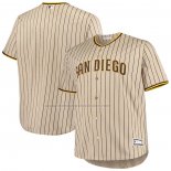 Camiseta Beisbol Hombre San Diego Padres Big & Tall Road Replica Marron