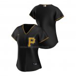 Camiseta Beisbol Mujer Pittsburgh Pirates Replica Alterno 2020 Negro