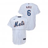Camiseta Beisbol Nino New York Mets Jeff Mcneil Replica Primera Blanco