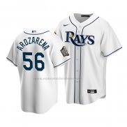 Camiseta Beisbol Nino Tampa Bay Rays Randy Arozarena Primera Replica 2020 Blanco