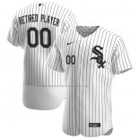 Camiseta Beisbol Hombre Chicago White Sox Pick-A-Player Retired Roster Primera Autentico Blanco