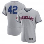 Camiseta Beisbol Hombre Cleveland Guardians 2023 Jackie Robinson Day Autentico Gris