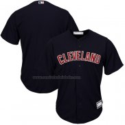 Camiseta Beisbol Hombre Cleveland Indians Big & Tall Replica Azul
