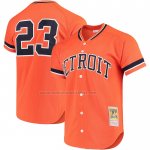 Camiseta Beisbol Hombre Detroit Tigers Kirk Gibson Mitchell & Ness Cooperstown Collection Mesh Batting Practice Naranja Camiseta Beisbol Hombre Detroit Tigers Kirk Gibson Mitchell & Ness Cooperstown Collection Mesh Batting Practice Naranja