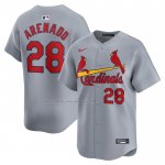Camiseta Beisbol Hombre St. Louis Cardinals Nolan Arenado Segunda Limited Gris Camiseta Beisbol Hombre St. Louis Cardinals Nolan Arenado Segunda Limited Gris