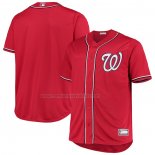 Camiseta Beisbol Hombre Washington Nationals Big & Tall Alterno Replica Rojo