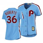 Camiseta Beisbol Mujer Philadelphia Phillies Robin Roberts Cooperstown Collection Road Azul Camiseta Beisbol Mujer Philadelphia Phillies Robin Roberts Cooperstown Collection Road Azul