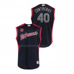 Camiseta Beisbol Nino All Star 2019 Chicago Cubs Willson Contreras Player National League Azul