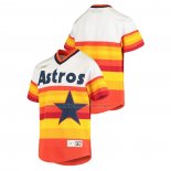 Camiseta Beisbol Nino Houston Astros Cooperstown Collection Blanco Naranja