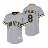 Camiseta Beisbol Nino Pittsburgh Pirates Willie Stargell Cooperstown Collection Road Gris