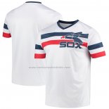 Camiseta Beisbol Hombre Chicago White Sox Cooperstown Collection V-Neck Blanco